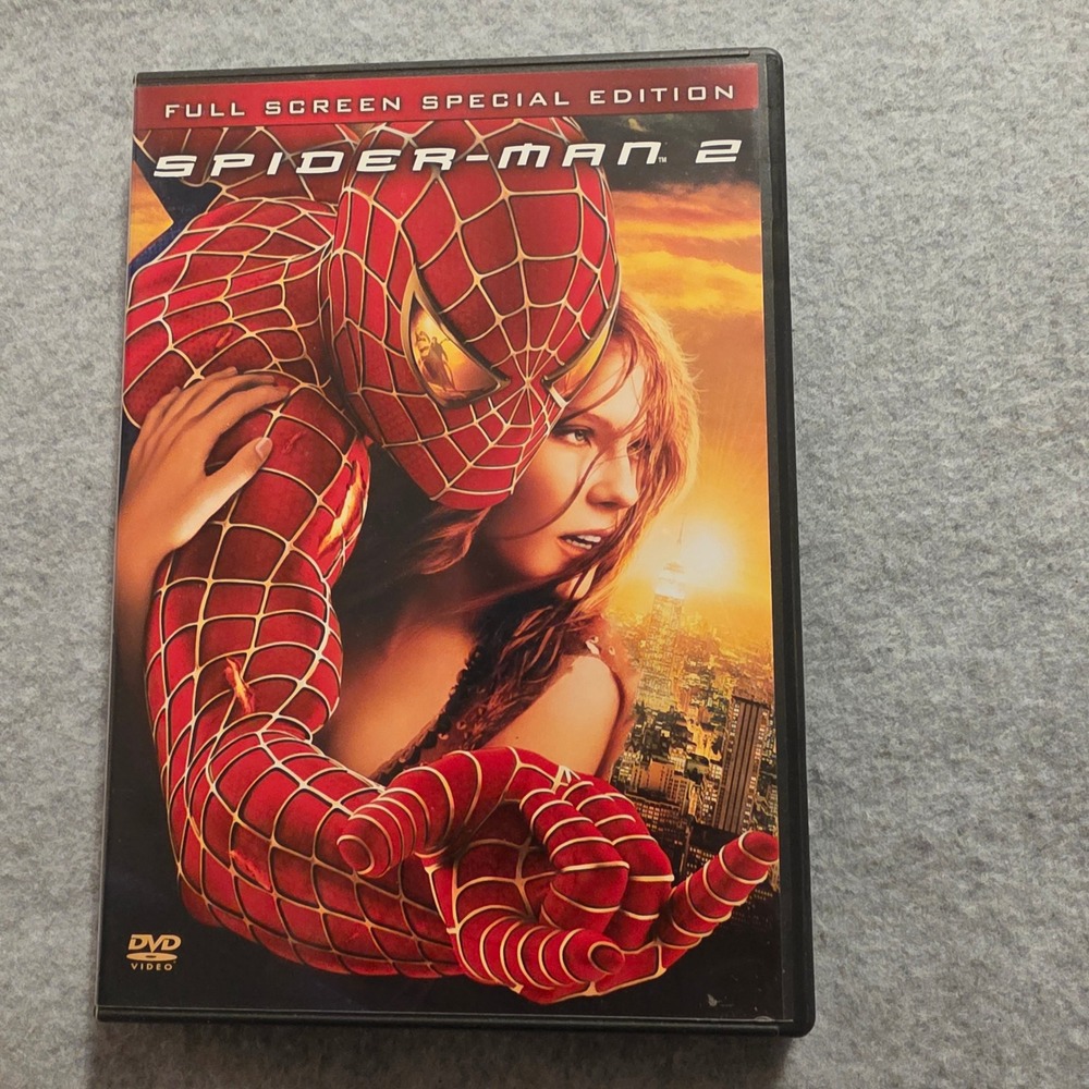 Spider-Man 2 DVD 2004 Full Screen Special Edition 2-Disc Set Marvel Spider-Man
